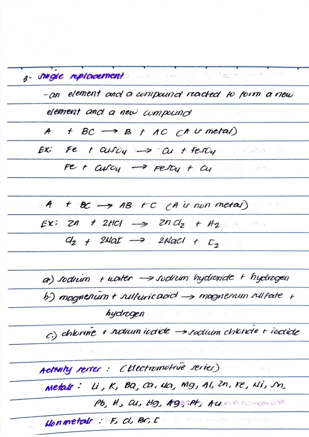 CHAPTER I INTRODUCHON

CHEMISTRY-branch of science which dealt with the study
of a) comparition and properties of matter
6) changes that mat