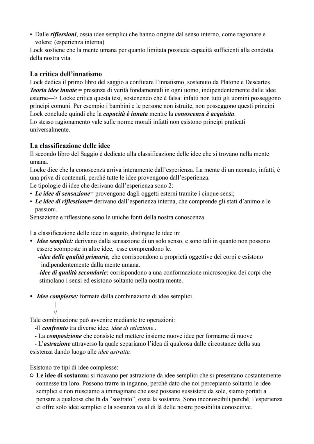 # L'empirismo

1 L'empirismo e la tradizione filosofica britannica
Nel Seicento in Gran Bretagna si sviluppa l'empirismo, alla base di quest