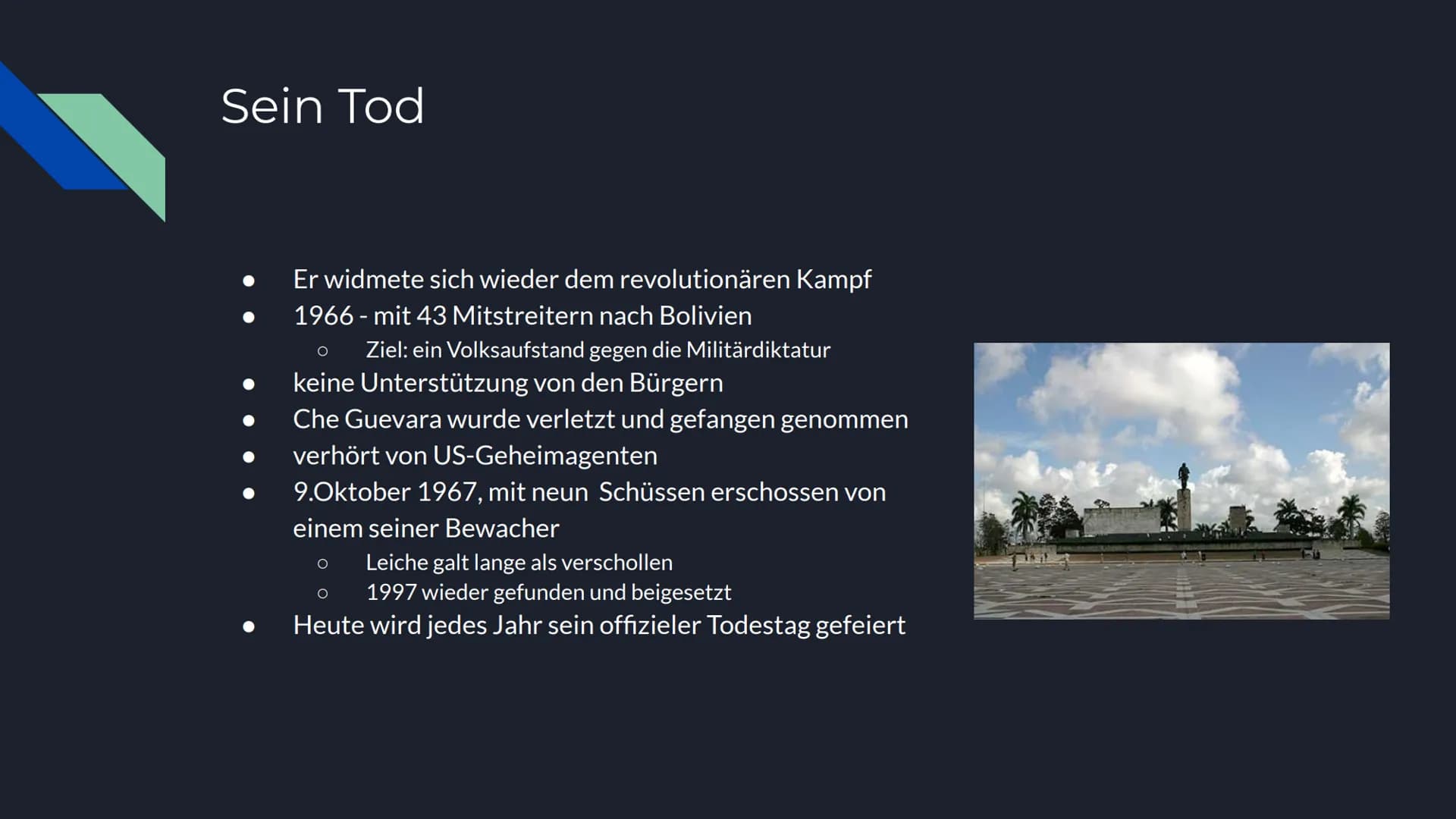 
<h2>Ein Verbrecher, der als Held angesehen wurde</h2>
<p>Che Guevara war ein kontroverser und faszinierender Charakter des 20. Jahrhunderts