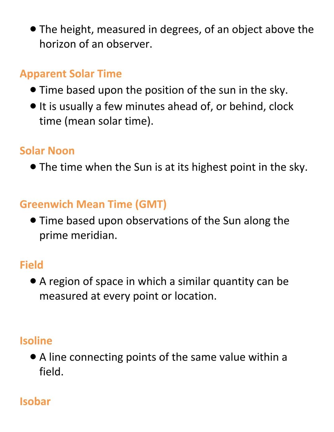 # Planet Earth Unit Vocabulary

Oblate Spheroid

*   The nearly spherical shape of the Earth, slightly
    flattened at the poles and slight