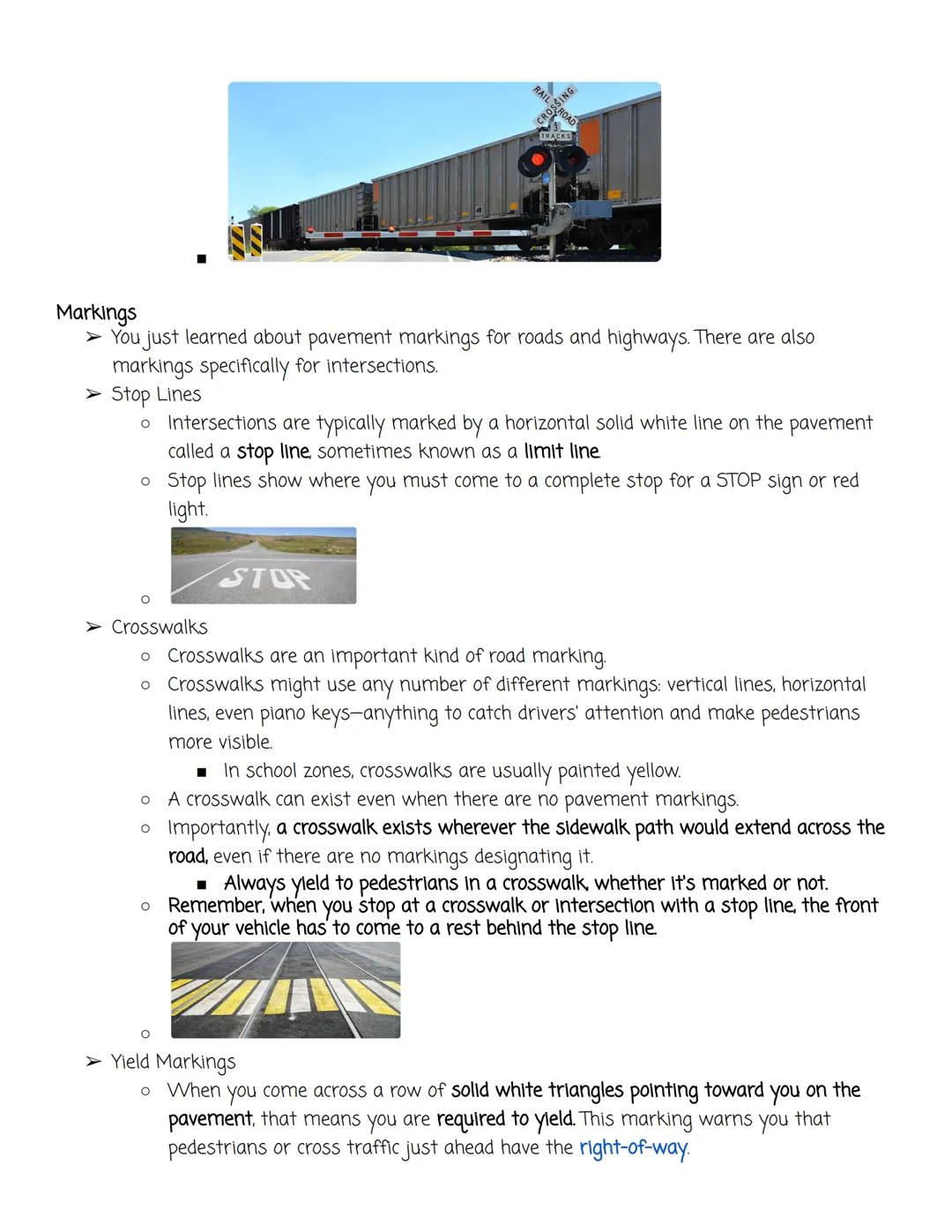 # Intersections
## Intersections and Special Signals

> Intersections are one place where you'll put all your training to the test.
> The pu