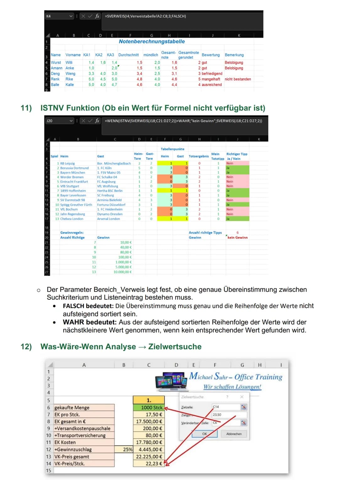 # Informatik - Excel

1) Programmoberfläche

Menü
Bearbeitungszeile für die gewähite Zelle
Menüband
Ausblenden des Henübands
(Einblenden dur