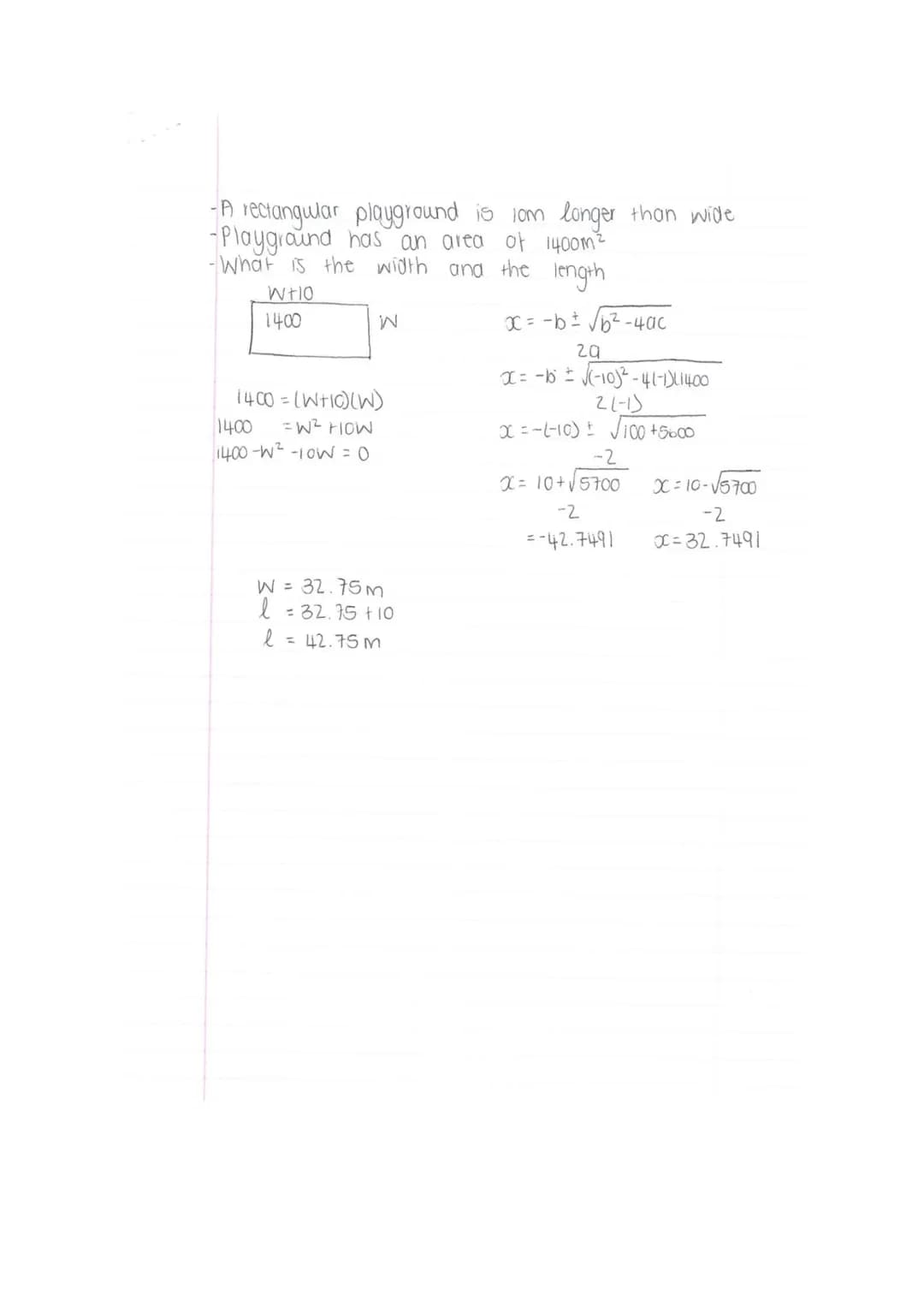 Quadratic formula

$x = \frac{-b \pm \sqrt{b^2-4ac}}{2a}$

* a coefficient 아 $x^2$
* b ccefficient 아 $x$
* c constant term (NO $x$)

Exampit