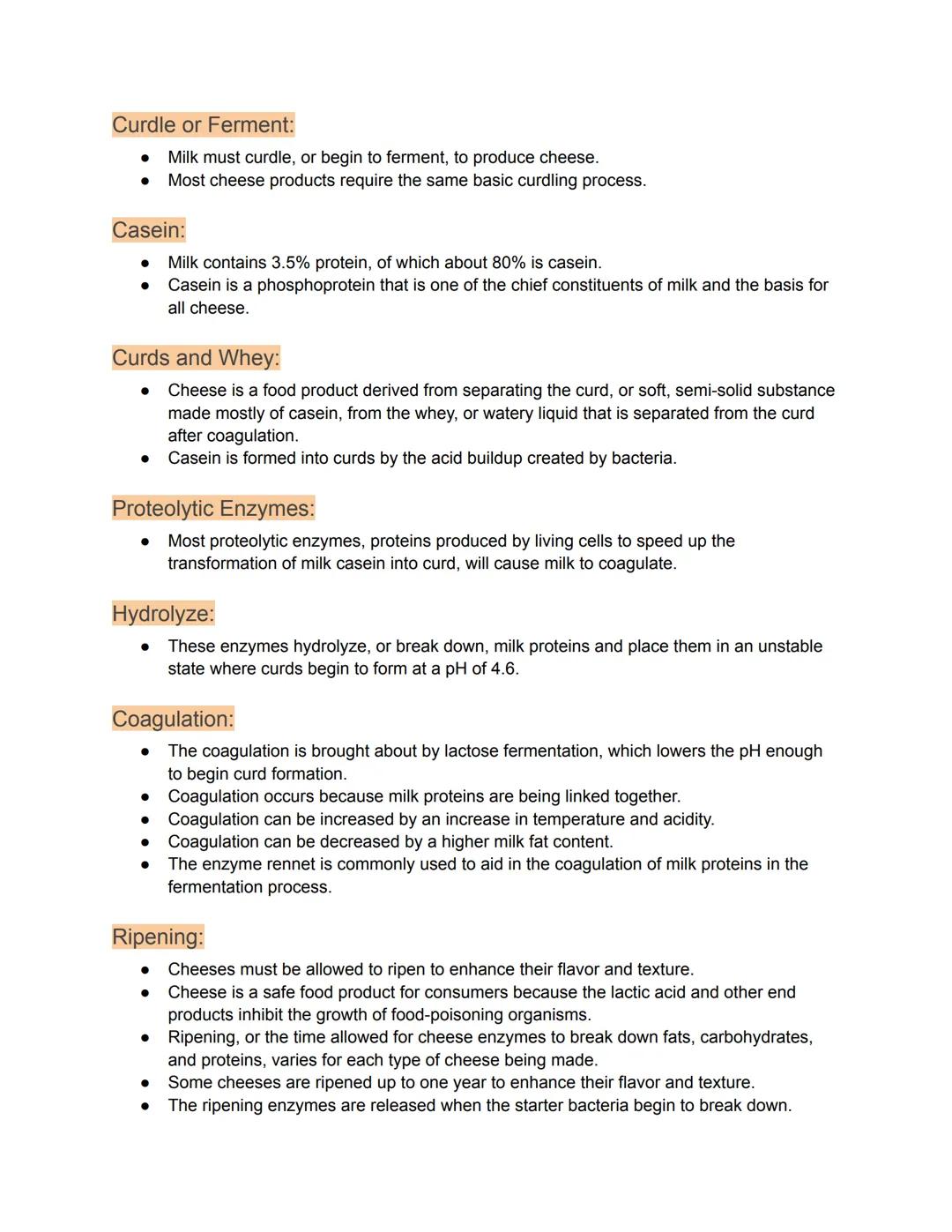 Agricultural Science Notes:

Key:

*   Subtitles
*   Secondary titles
*   Examples
*   Side notes
*   Definitions

Lab equipment:

Apron: cl