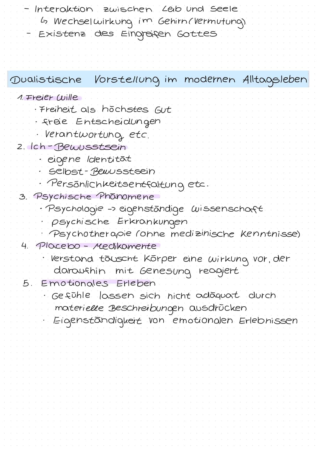 # Leib und Seele

René Descartes

- Vertreter des kartesischen Dualismus
(interaktionistischer Dualismus)
- "Ich denke, also bin ich"
- ↳ we