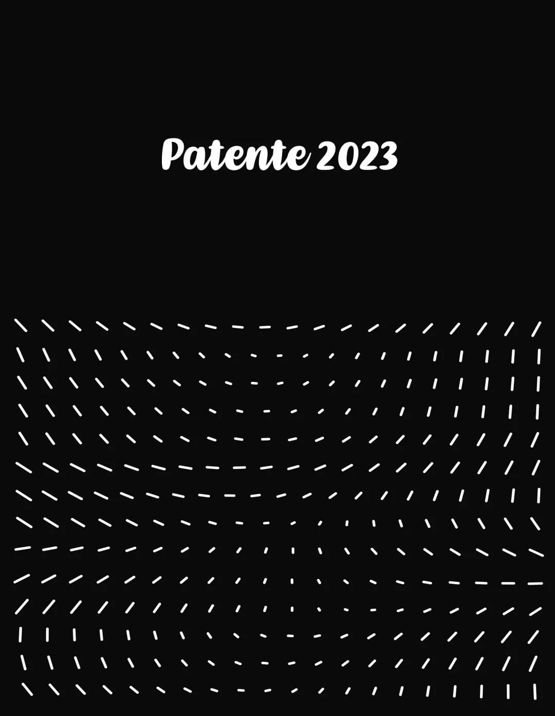 # Patente 2023 # La strada

La strada é un'area aperta alla circolazione Di pedoni, animali E veicoli.
Può essere a senso unico o doppio sen
