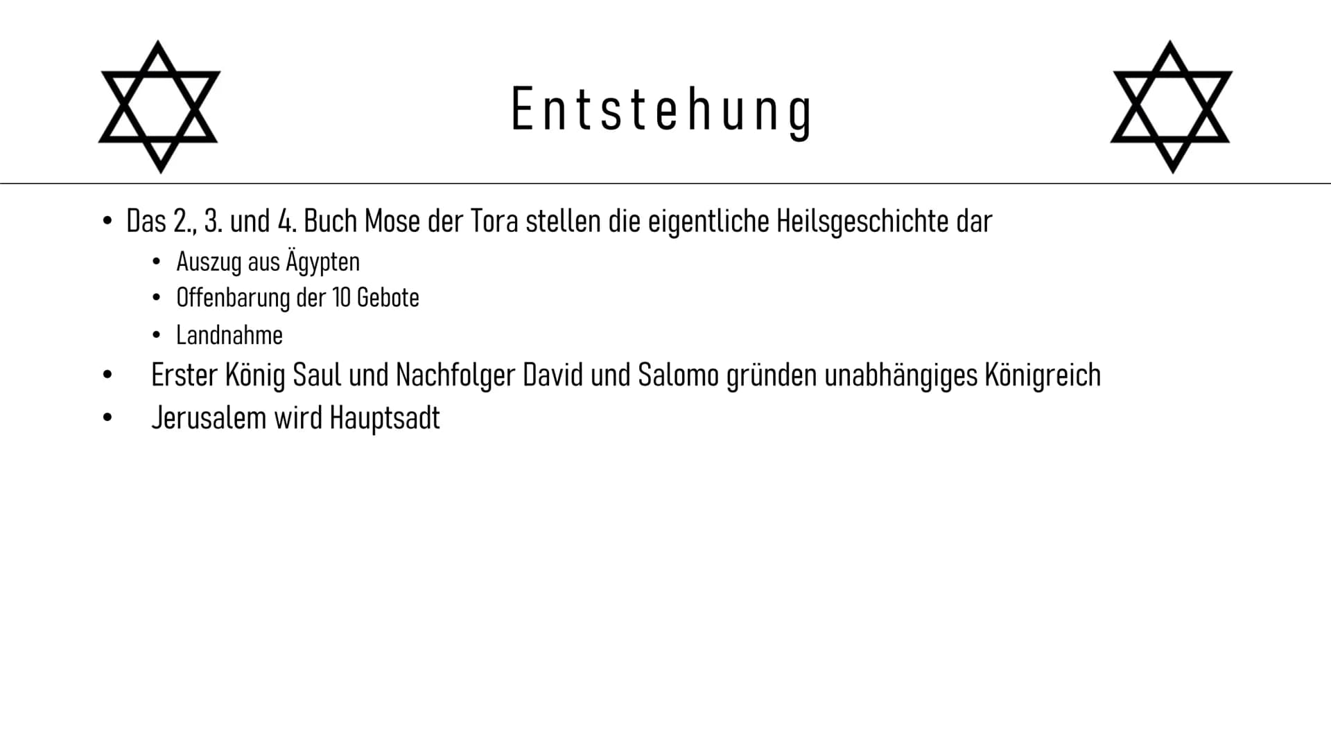 Inhalt

• Steckbrief
• Entstehung
• Geschichte
• Alltag
• Feiertage
• Erkennungszeichen
• Synagoge und Tora
• Vergleich zwischen Israel und 