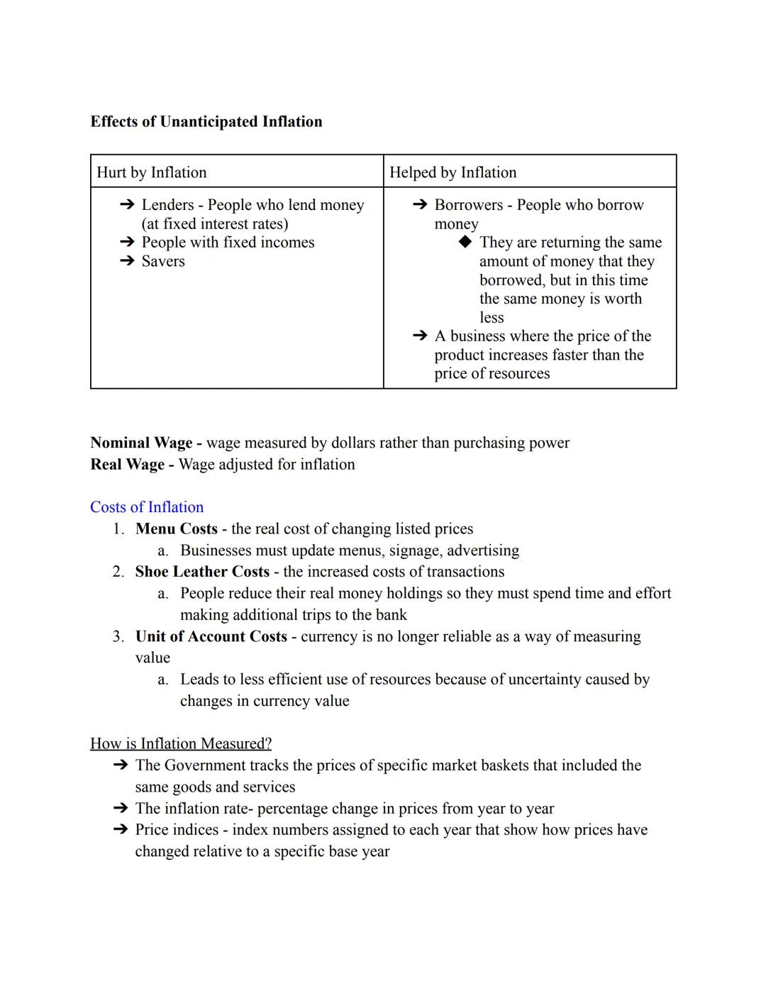 Unit 2: Macro Measures

What is Macroeconomics?

→ The study of the large economy as a whole
→ We analyze everyone

Why study the whole econ