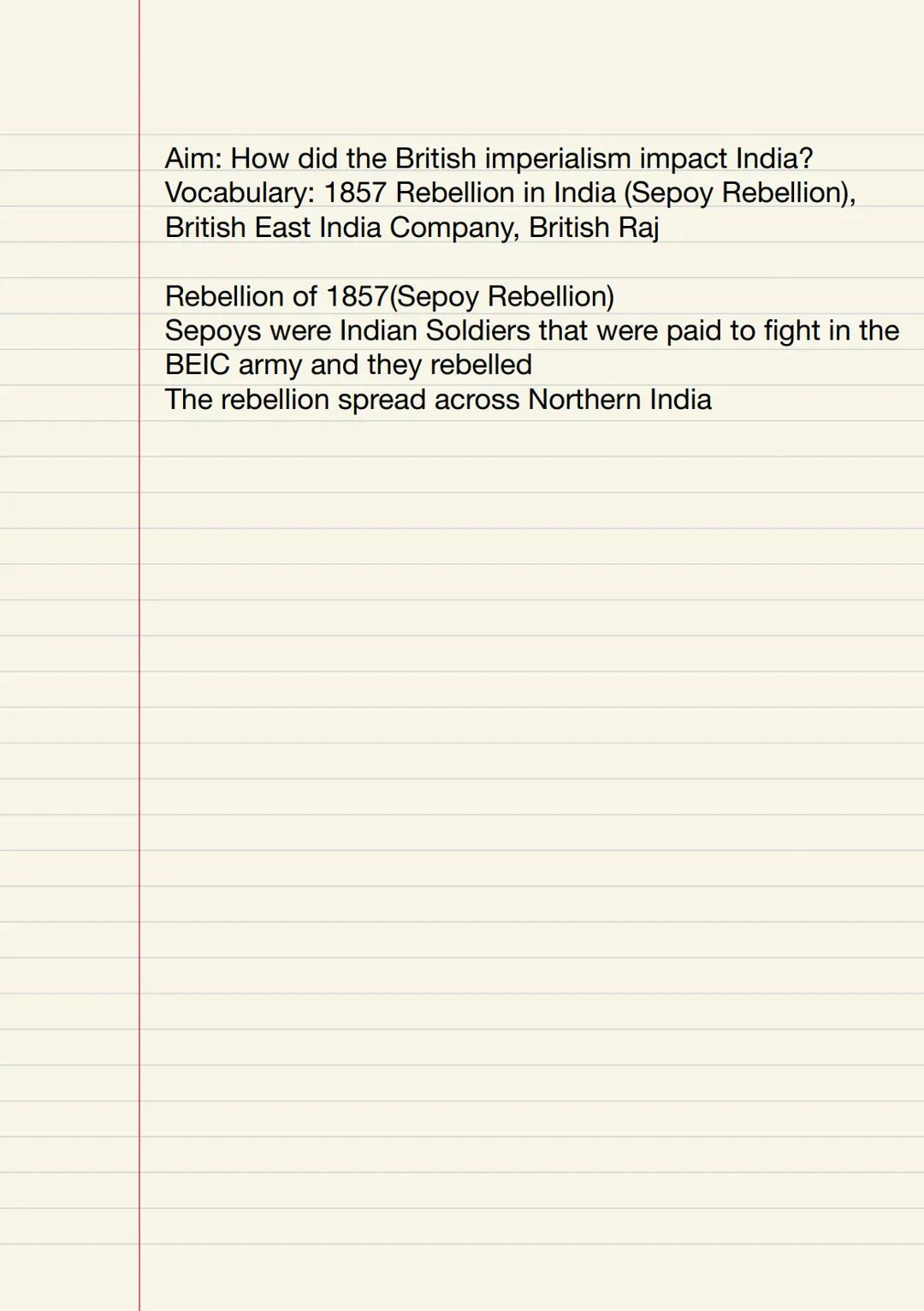 Unit 6 Aim: how did state expansion occur during New Imperialism?
Vocabulary: Imperialism, "New Imperialism", Colonialism,
Settler Coloniali