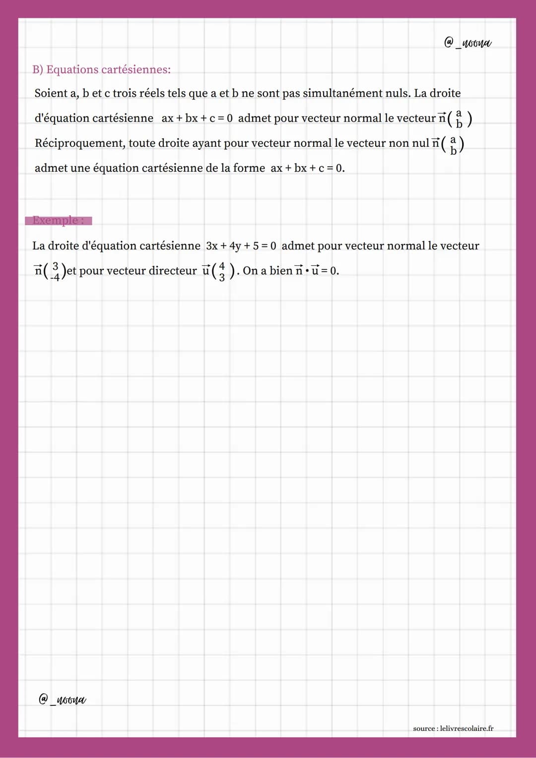 # Produit Scalaire

@_noona

- spé maths rère-

1] Les différentes expressions du produit scalaire :

A) Formule trigonométrique:

L'angle f