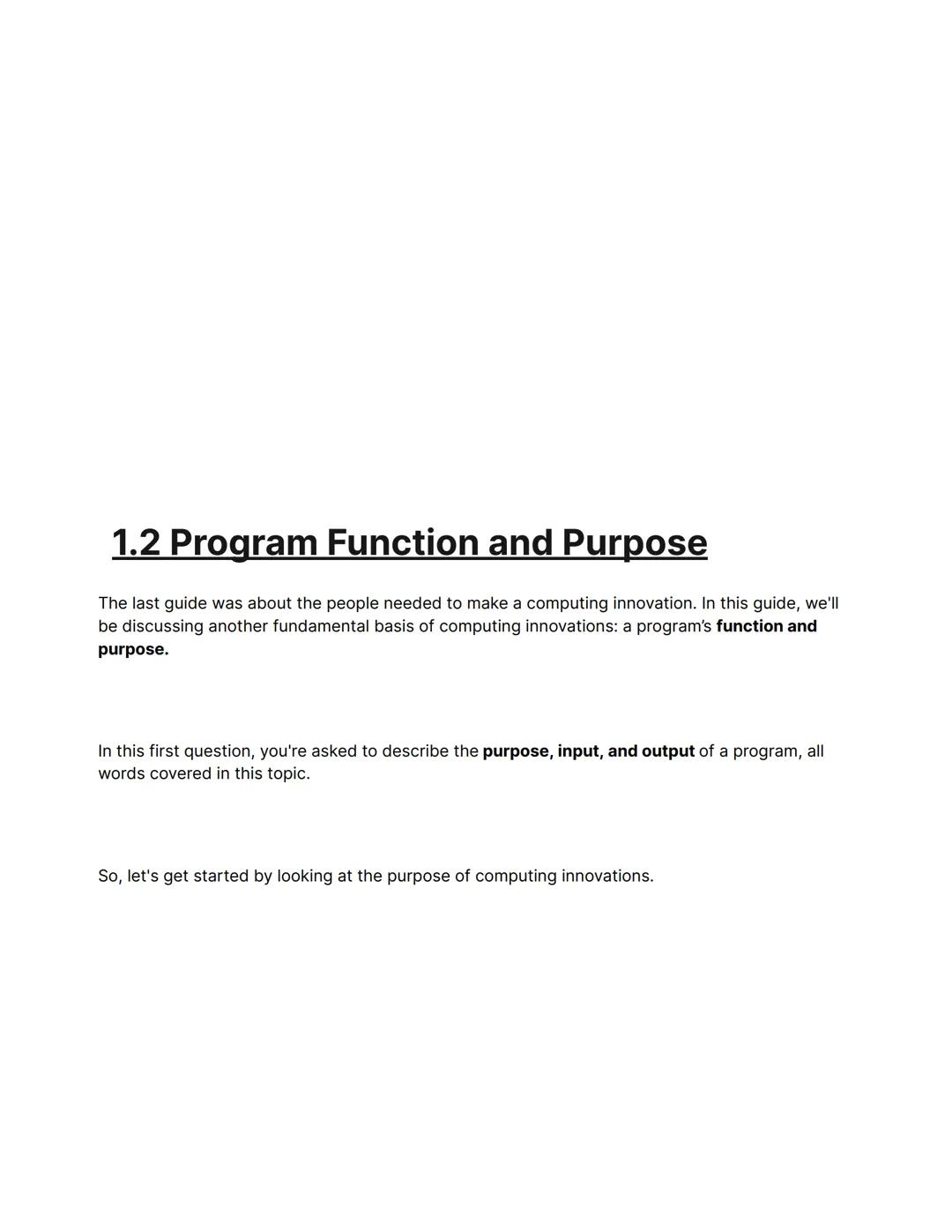 Information from: Fiveable (https://library.fiveable.me/ap-comp-sci-p)
Edited by: Gaby Querino

# AP COMPUTER SCIENCE

# PRINCIPLES STUDY GU