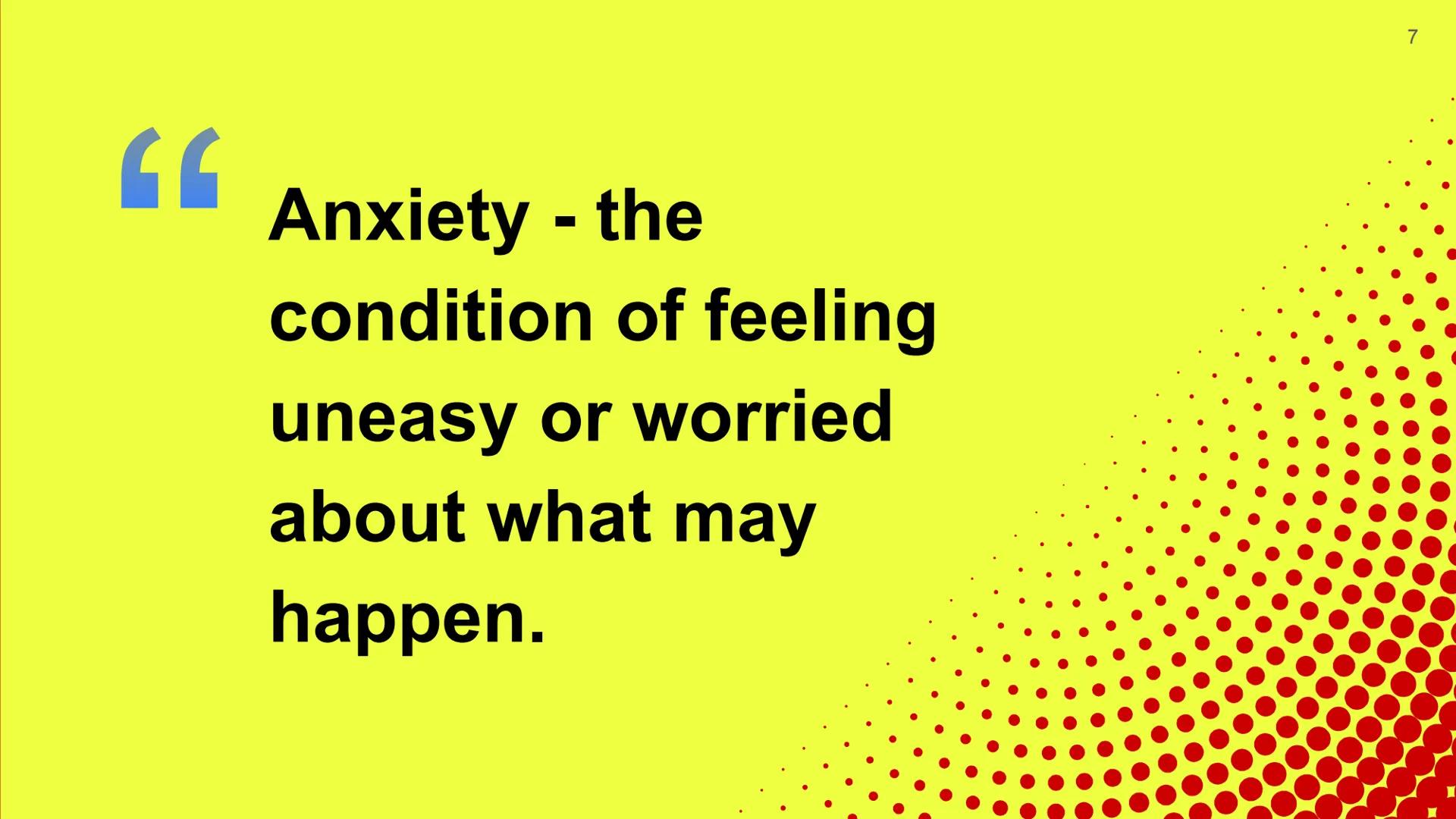 # Mental &

# Emotional

# Problems/issues Mental & Emotional Problems VS Mental
Illnesses/Disorders

• Mental Health = mental well-being; o