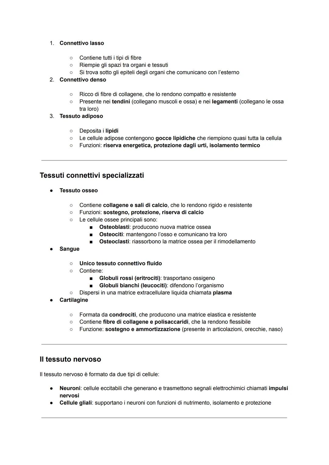 Il corpo umano deriva dallo sviluppo di una singola cellula diploide, lo zigote, che si divide più volte,
generando cellule che si differenz