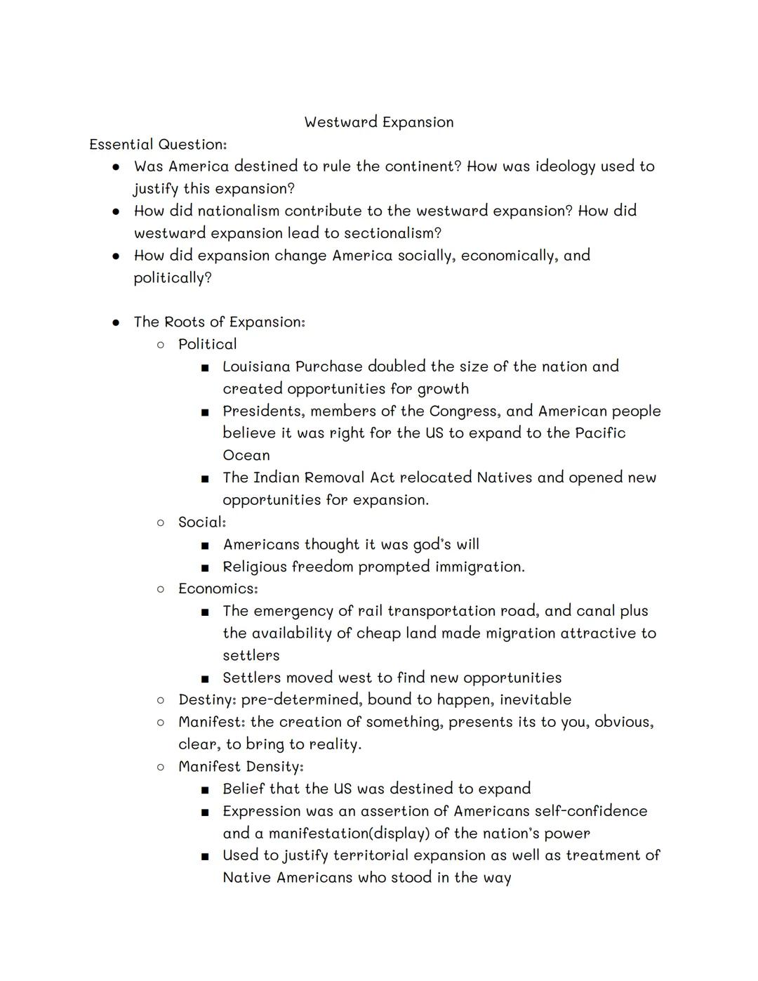 Building a National Identity and Jackson Democracy:
* Post War of 1812 America
    * Nationalism on the rise at this time in U.S History
   