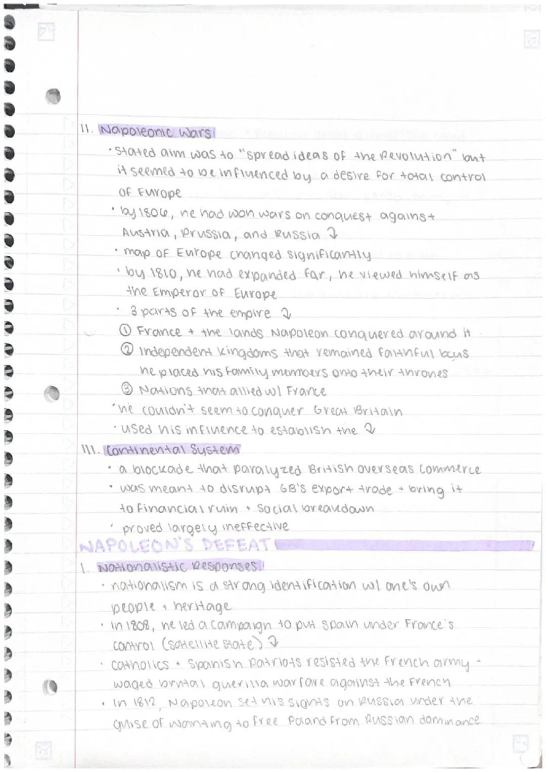 # NAPOLEONIC ERA

NAPOLEON'S RISE!

Not only was the Revolution concerned to enoct the liberall
reforms demanded by the revolutionaries, you