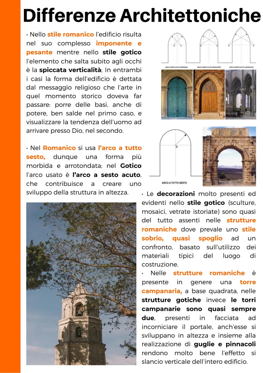 # Arte Romanica

Differenze tra Arte Romanica e Arte Gotica.

Gotica

L'Arte Gotica e Romanica a
confronto: Le Differenze

Lavoro realizzato