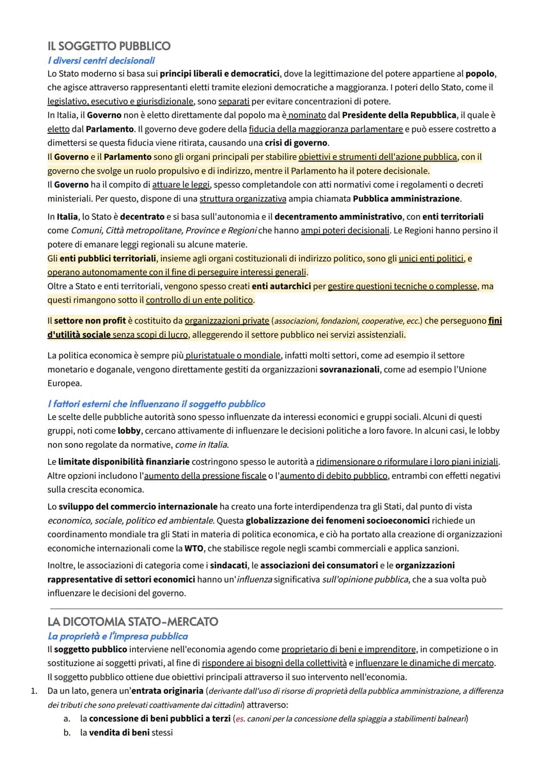 # LA FINANZA PUBBLICA E IL MERCATO

I SISTEMI ECONOMICI
Un'economia può essere APERTA (modello classico/liberista) o CHIUSA (modello pianifi