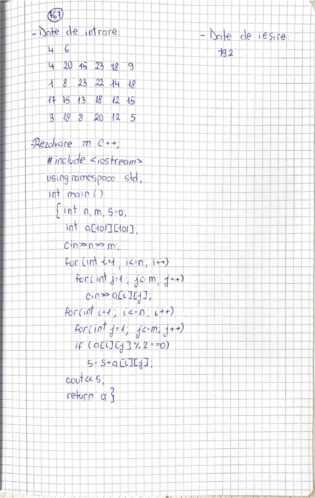10.03.2025
# TABLOURI
# BIDIMENSIONALE
## (MATRICE)

Der
O MATRICE este tot un tablou cu elem de
acelaşi tip, dar dispuse pe linii şi coloan