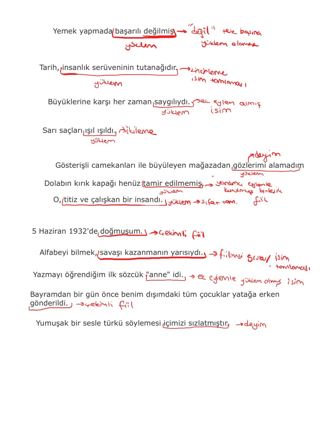 # Yüklem

Hızlı adımlarla oradan uzaklaştım
kip
çekimli eylem
kişi
Ona yetişeceğim diye ayaklarıma kara sular indi.
UYARI: Söz öbekleri
deyi
