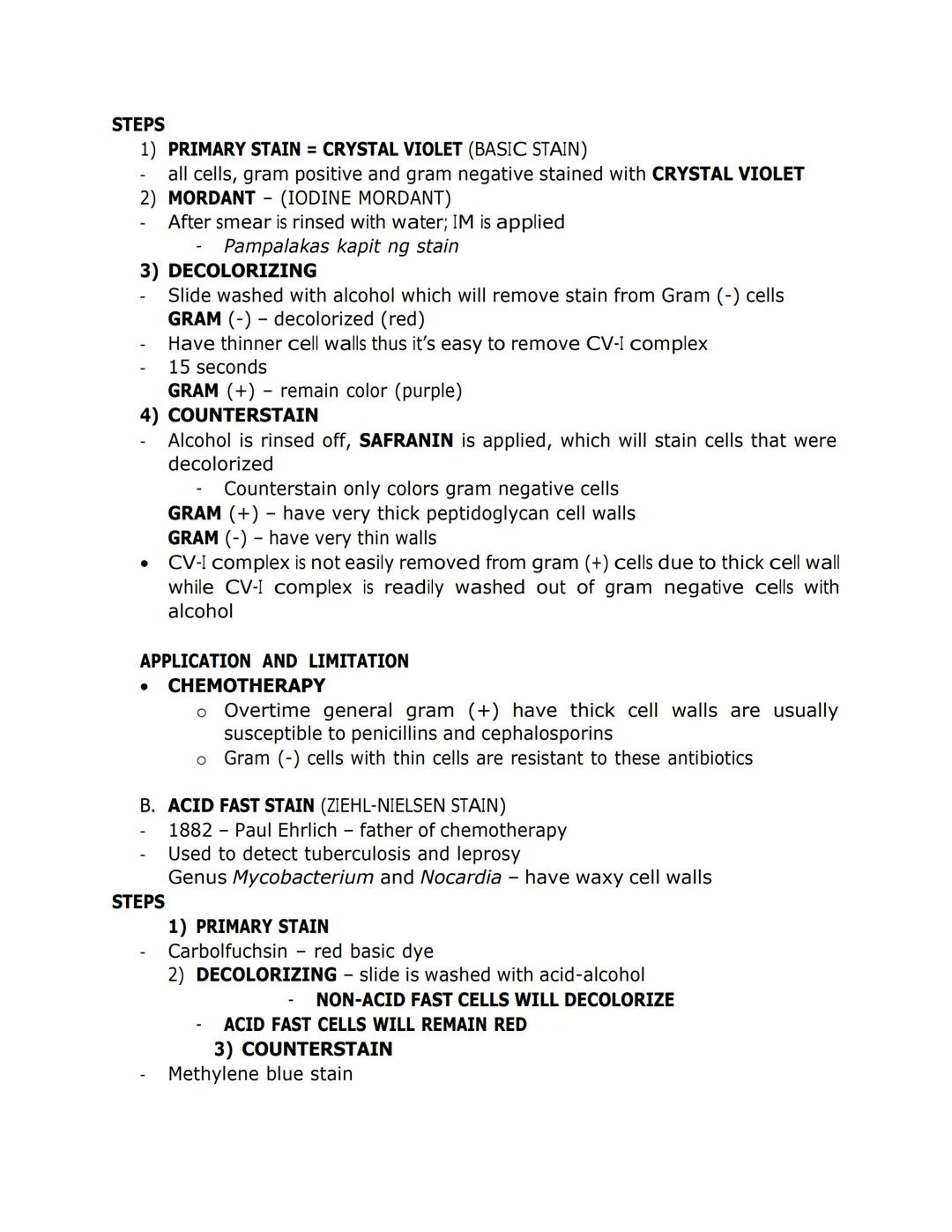 MICROSCOPY AND STAINING

WHY ARE CELLS SMALL?
- As surface area to the volume ration gets smaller as the cell gets large
- If the cells grow