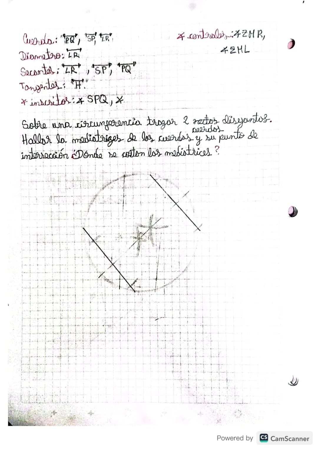 # Circunferencia y circulo
Circunfernciar el conjunto de puntor quére encuentron
a una misma distancia de un punto llamado centro.
Circulo: 