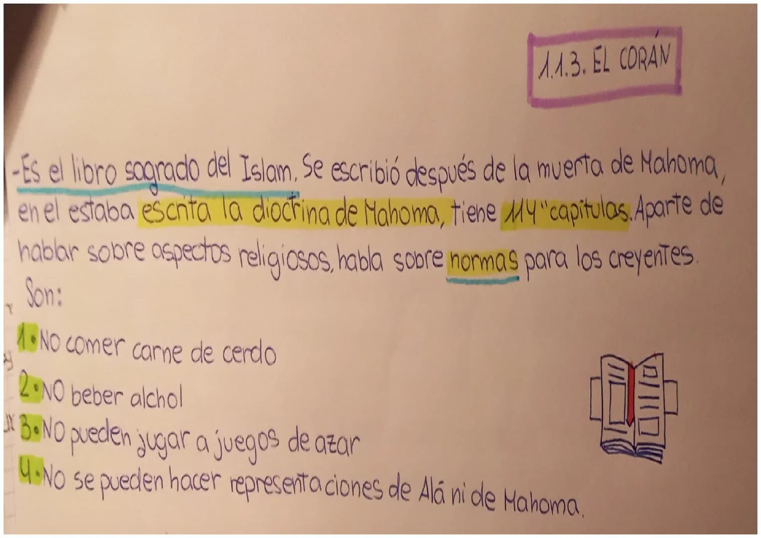 
<h2>Origen del Islam: Resumen</h2>
<p>El islam tiene origen en la península arábiga a principios del S-VII. La población árabe era politeís