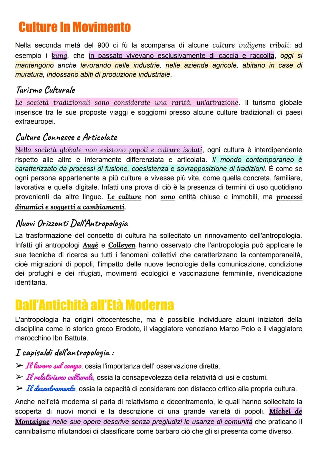 # Antropologia

L'antropologia si è sviluppata nel 19 sec., e le prime indagini risalgono agli anni 50 dell'800.
↓
letteralmente scienza del