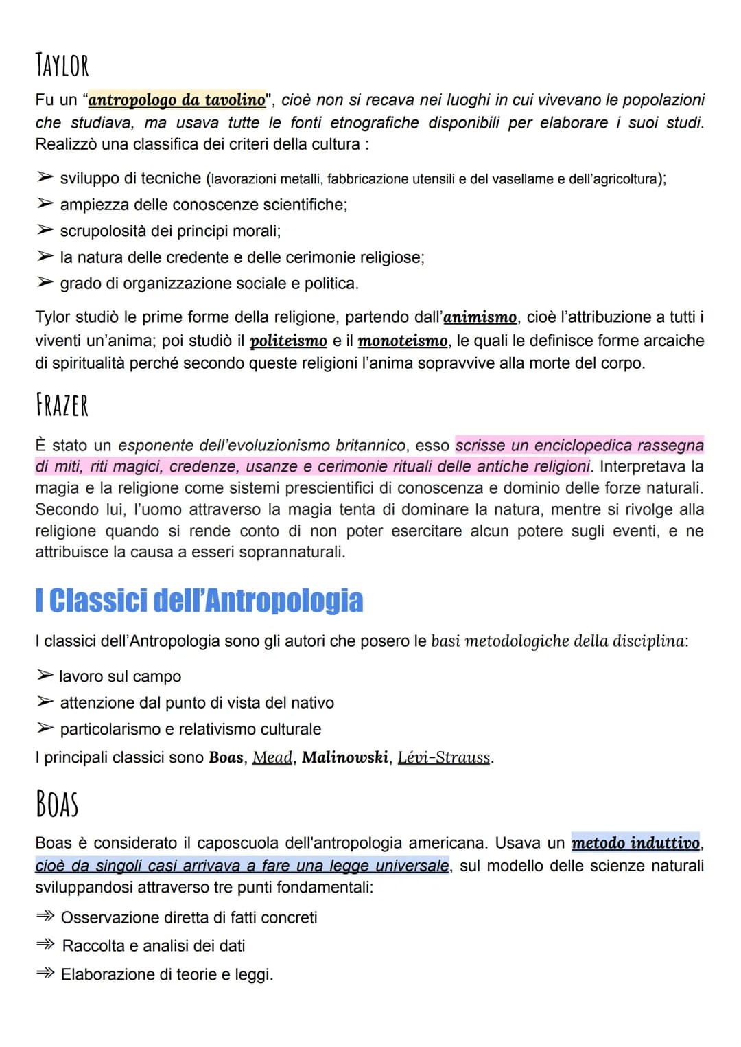 # Antropologia

L'antropologia si è sviluppata nel 19 sec., e le prime indagini risalgono agli anni 50 dell'800.
↓
letteralmente scienza del