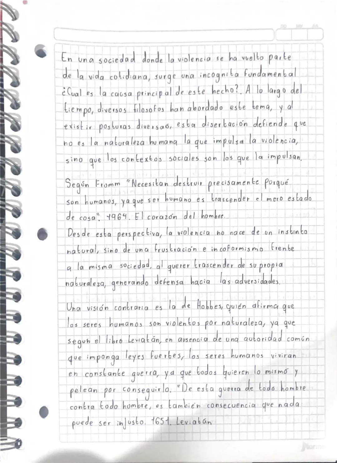 --- OCR Start ---
00
En una sociedad donde la violencia se ha vuelto parte
de la vida cotidiana, surge una incognita fundamental
¿Cual es la