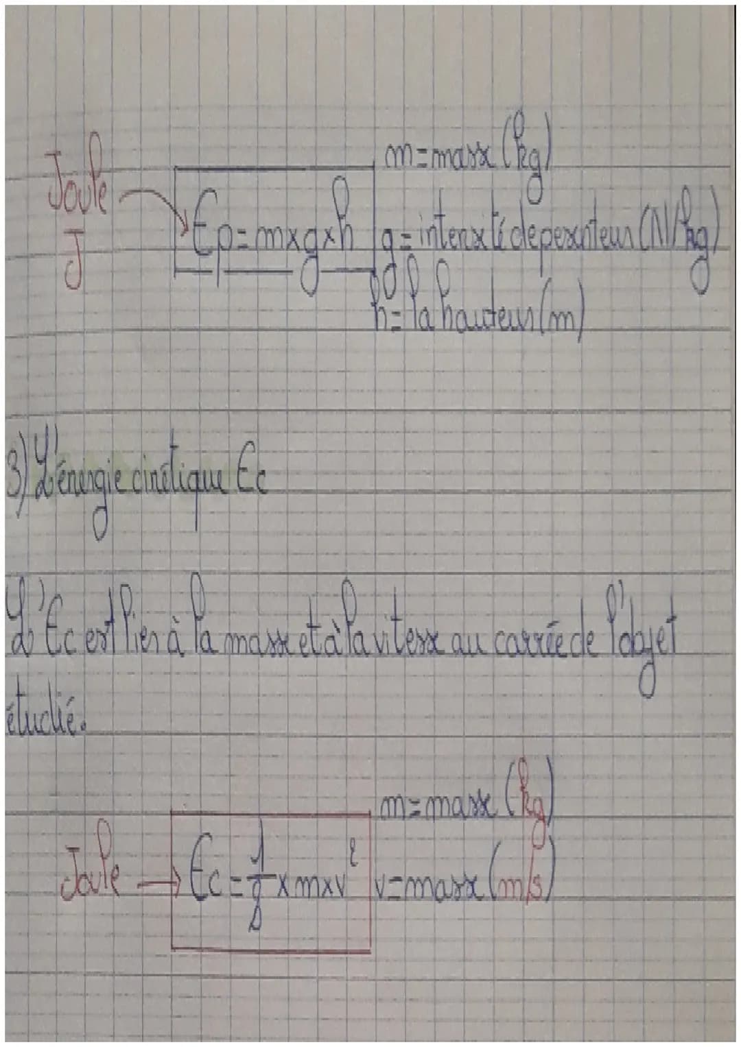 Chap I. Energie mécanique

clavement forces Energie Mecanique
↓ ↓ ↓
-caractéristique - convox dy - energie liée au mavement
mouvem
-xeferent
