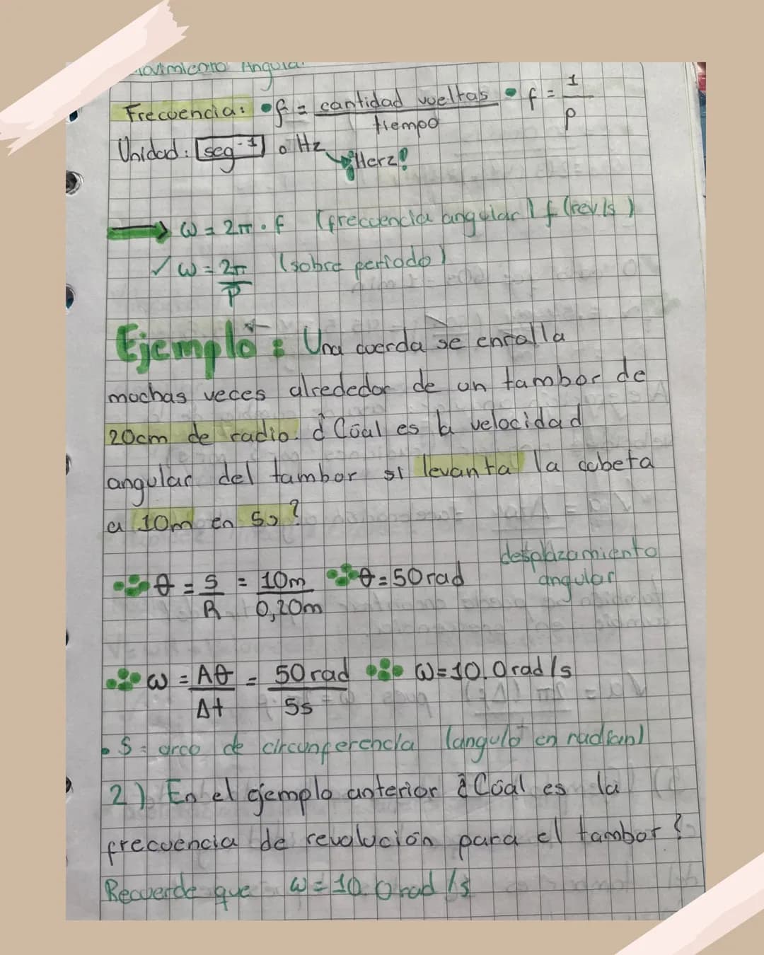 Movimiento
Angular
$\frac{b\pm\sqrt{6^2-4ac}}{2a}$
-px+q=0
***
X-6-24
x+a-b
f(x)-tanx

a
++++>x X1/2
"f(x)=8
Apuntes para Bachillerato # Mov