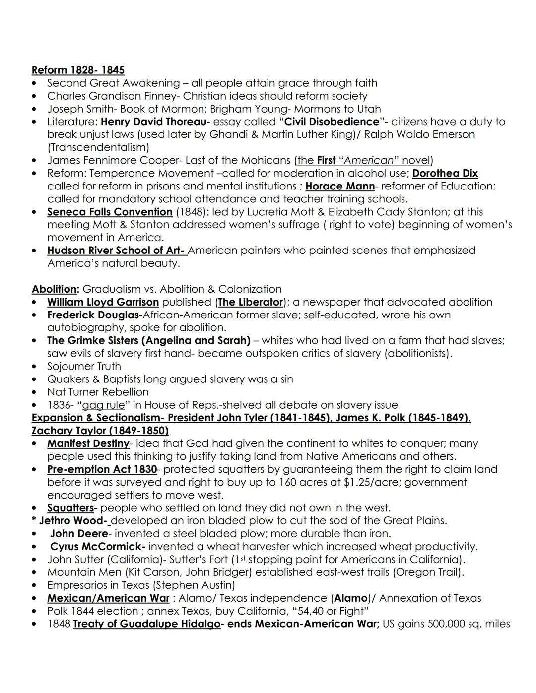 
<p>This study guide will help prepare you for the US History EOC. Of course, how well you do on the EOC will be determined by how well you 