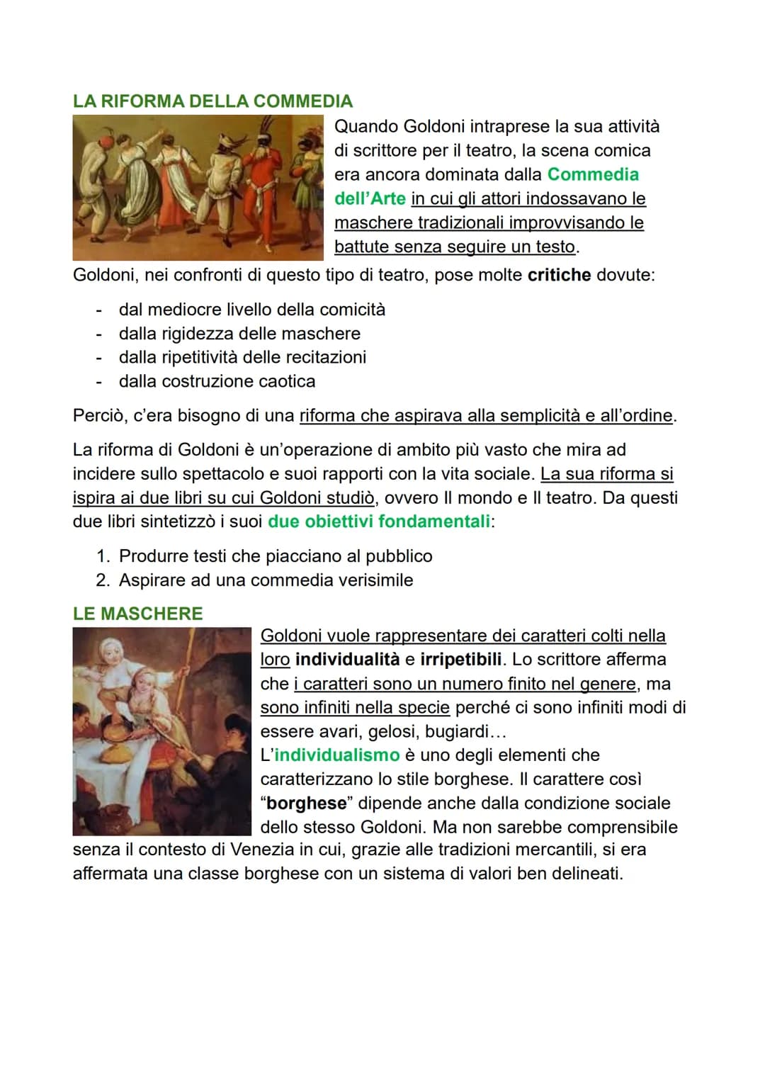 # CARLO GOLDONI

Goldoni non fu propriamente un illuminista, ma
visse in quel contesto storico e ne assorbi le
tendenze culturali. Nelle sue