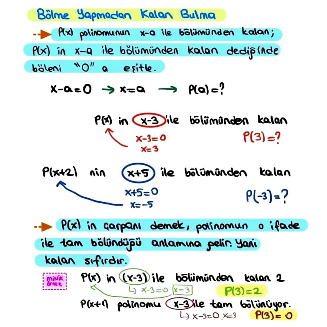 # POLINOMLAR

$a_0, a_1, ..., a_{n-1}, a_n \in R$ ve $n \in N$ olmak üzere

$P(x) = a_n x^n + a_{n-1} x^{n-1} + ... + a_1 x + a_0$

biçimind