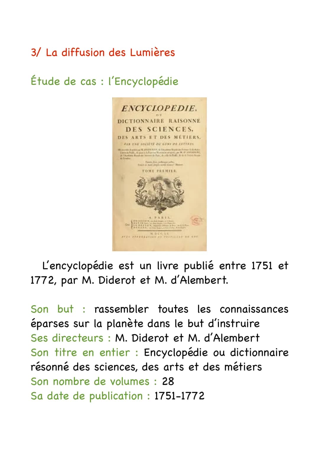 # Histoire

## L'Europe des Lumières

Problématique : Comment les nouvelles
idées des Lumières se diffusent-elles en
Europe ?

1/ La société