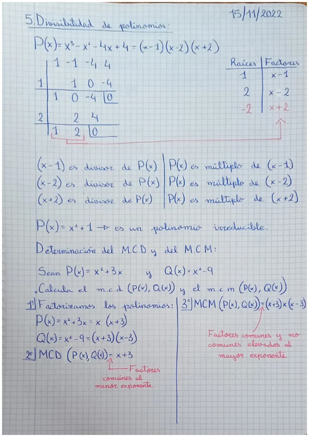 # Tema 2: Polinomios
y fracciones
algebraicas

1. Polinomios. O peraciones:

$3x^5 + 14x^4 - \frac{1}{2}x^3 + \sqrt{7} x^2 + 4 \rightarrow p