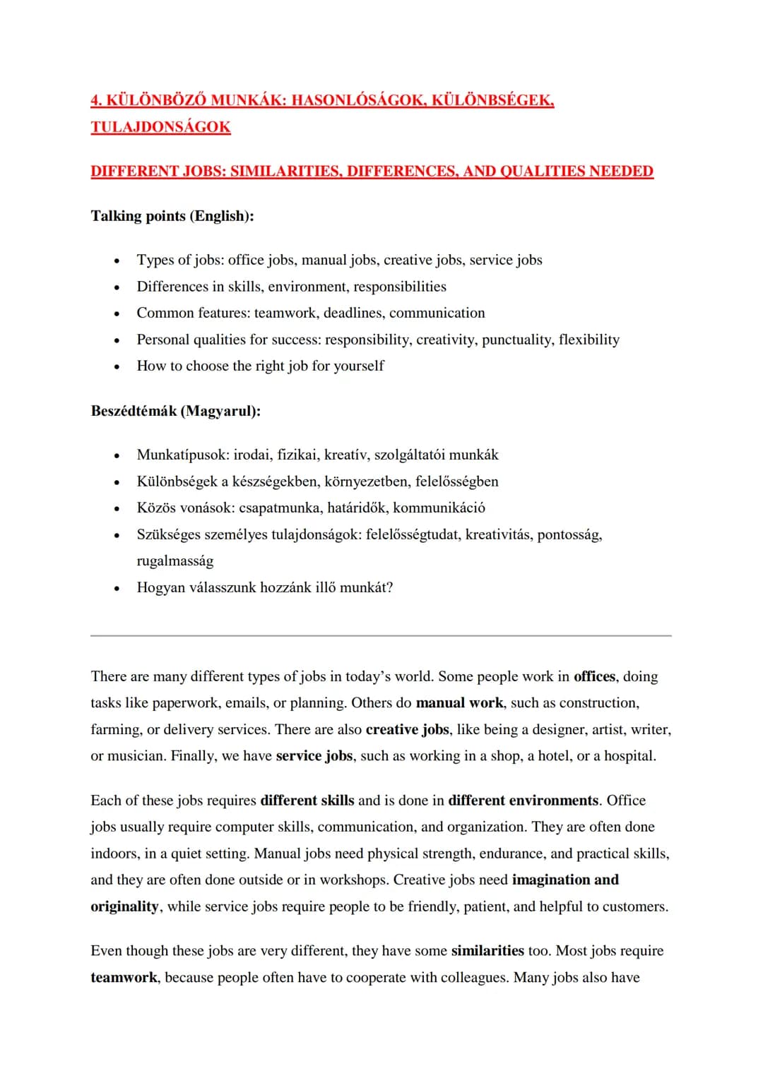 1. EGÉSZSÉGTELEN SZOKÁSOK, MIT TEHETÜNK ELLENE?
UNHEALTHY HABITS - WHAT CAN WE DO ABOUT THEM?
Talking points (English):
- Common unhealthy h