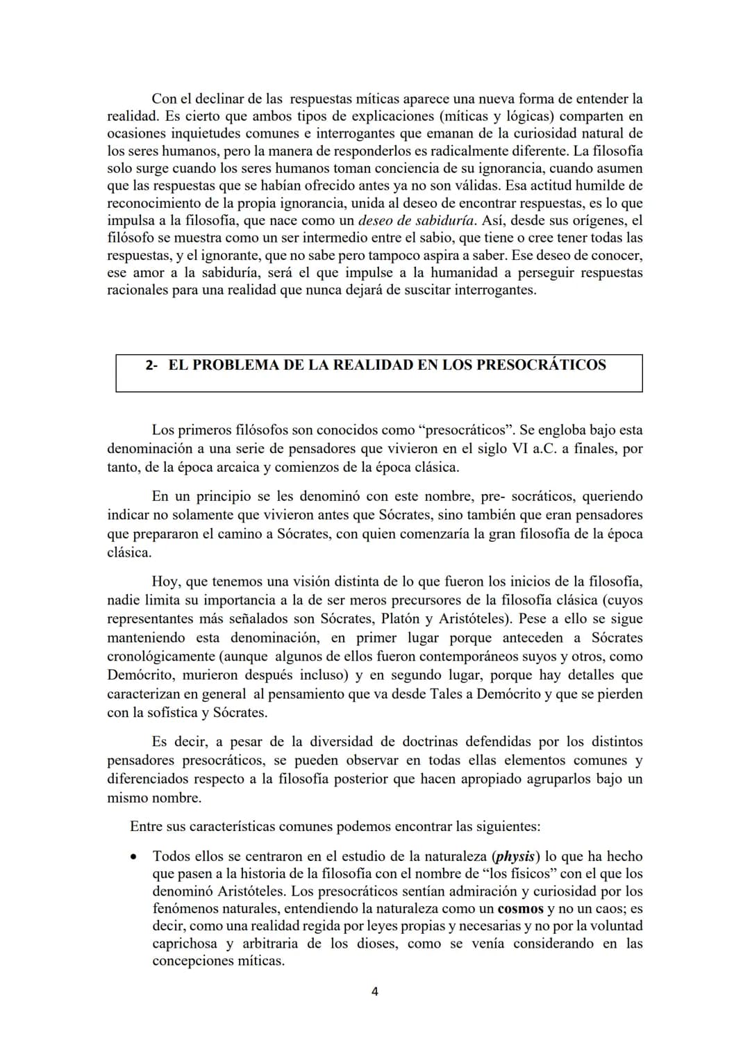 CURSO
25-26

FILOSOFÍA ANTIGUA

IES OLEANA # BLOQUE I- FILOSOFÍA ANTIGUA

1- COSMOVISIÓN MÍTICA Y EXPLICACIÓN FILOSÓFICA

La palabra "filoso