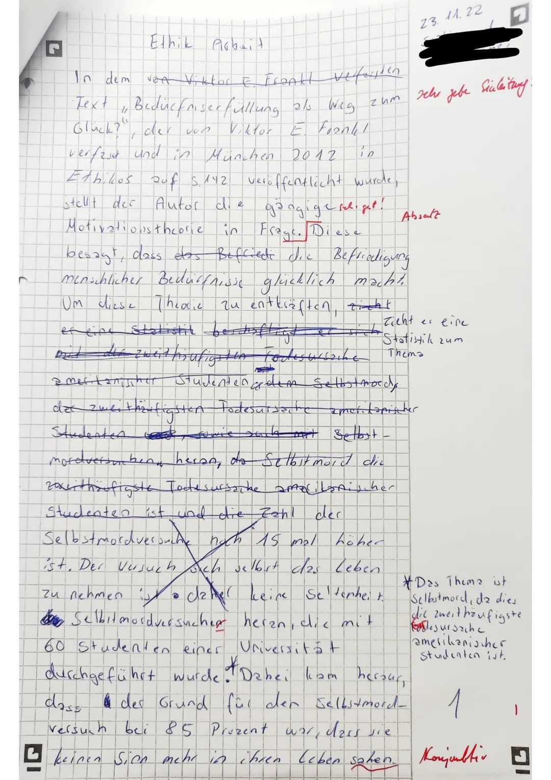 Glück-
Eudaimonistische Begründungen verantwortlichen Handelns

23.11.2022

Arbeitsaufgaben (Das Arbeitsmaterial befindet sich auf Seite 2)
