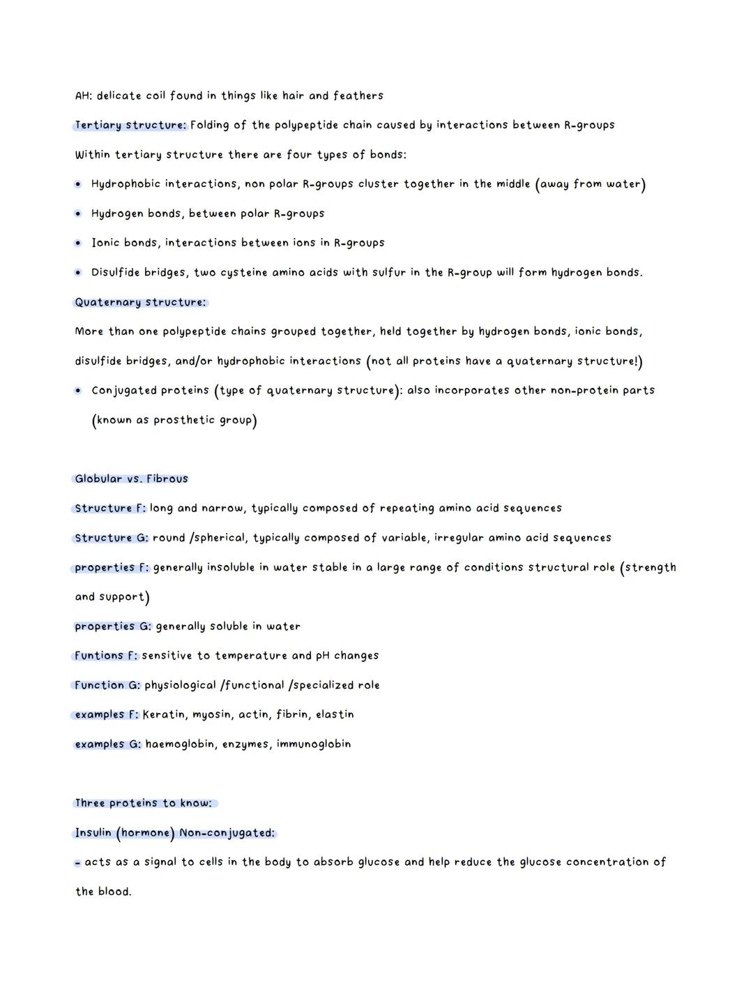 # Biology notes

Amino Acids:
*   There are twnety amino acids that are commonly used
*   There can be one or more chains to form a protein
