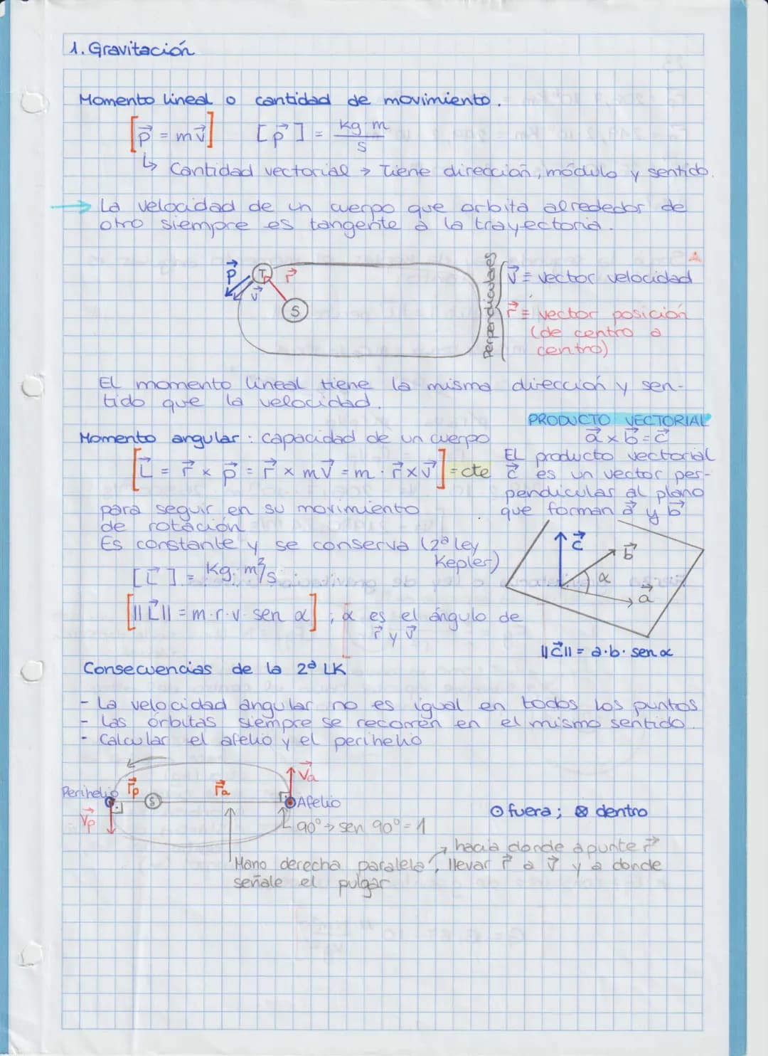 # TEMA 1. GRAVITACIÓN
FORMULARIO

Constantes Constante de gravitación universal, G = 6,67-10-11 N-m²
FÍSICA
2º BACHILLERATO
kg

Movimiento C