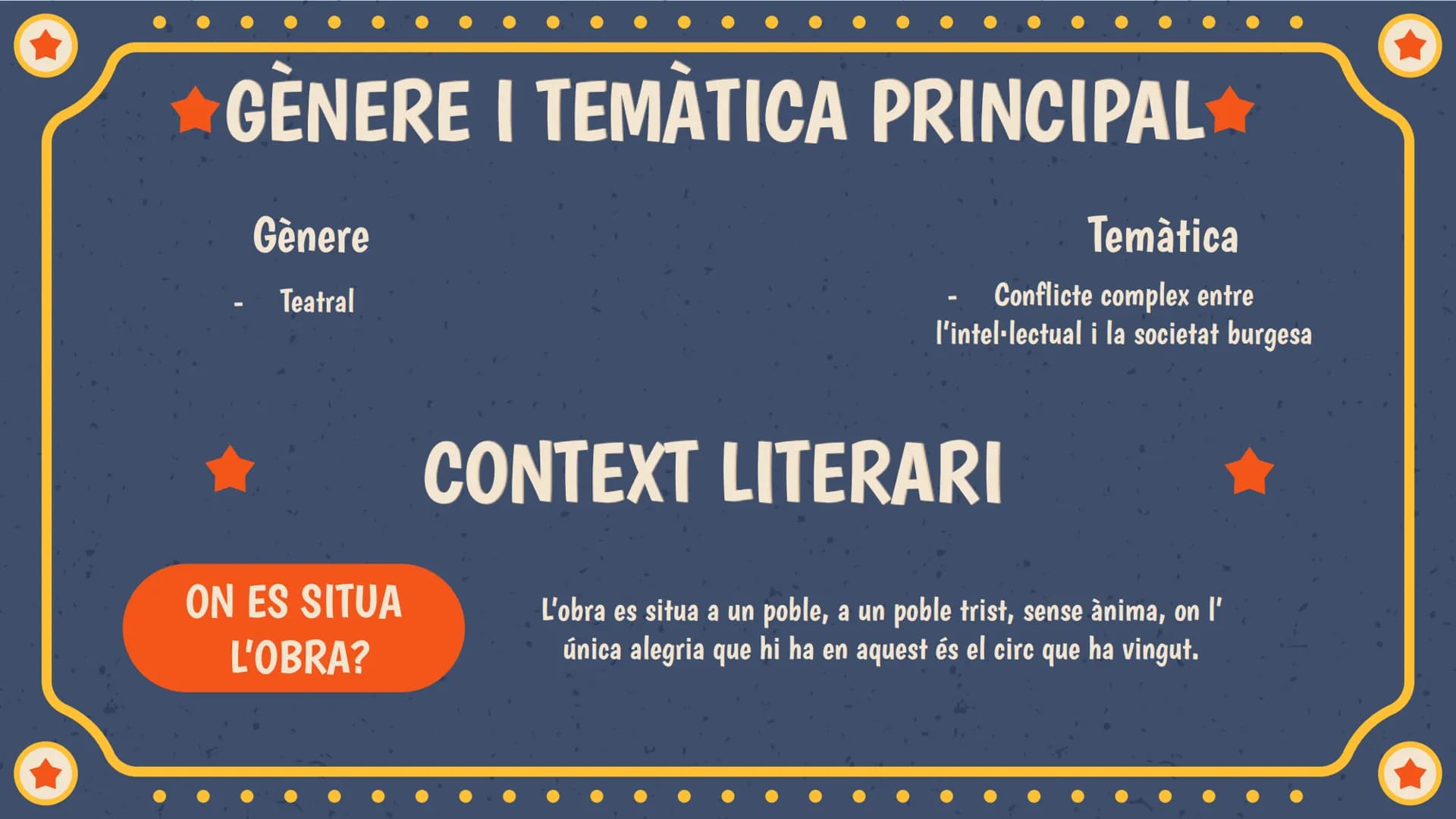 # L'ALEGRIA
## QUE PASSA

Gemma, Pol G. i Olivia # ÍNDEX

1. Autor
2. Context literari
3. Gènere i temàtica proncipal
4. Context literari
5.