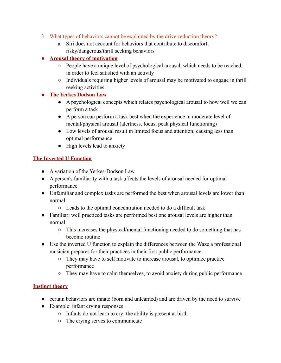 # Unit 7: Motivation, Emotion, & Personality

## Motivation

"Your drive, reason, or inspiration for doing something"

A psychological force