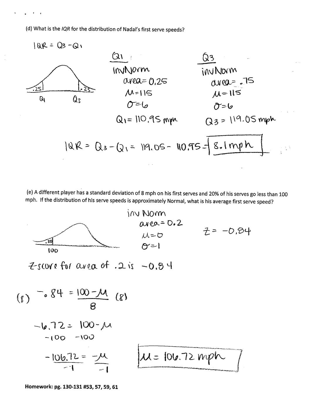 Chapter 2: Modeling Distributions of Data
Key
2.2 Density Curves and Normal Distributions

Learning Objectives
- Estimate the relative locat