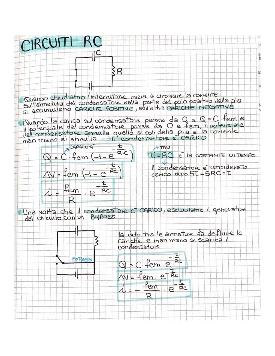 # CIRCUITI ELETTRICI

Un circuito elettrico è un insieme di conduttori connessi tra loro e
collegati ad almeno un generatore di tensione (es