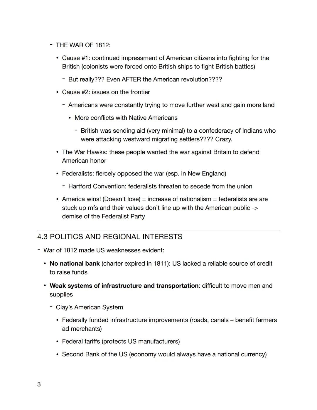 AP US HISTORY 2023

UNIT 4: 1800-1848

4.2 RISE OF POLITICAL PARTIES AND THE AGE OF JEFFERSON

- First two presidents were both Federalists
