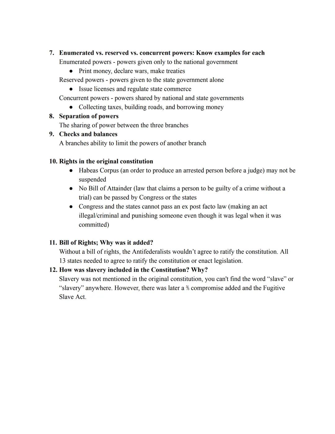 AP US Gov Chap 1 and 2 Study Guide:

Things outside of the text to study:
1. John Locke and his 2nd Treatise; state of nature -
John Locke's