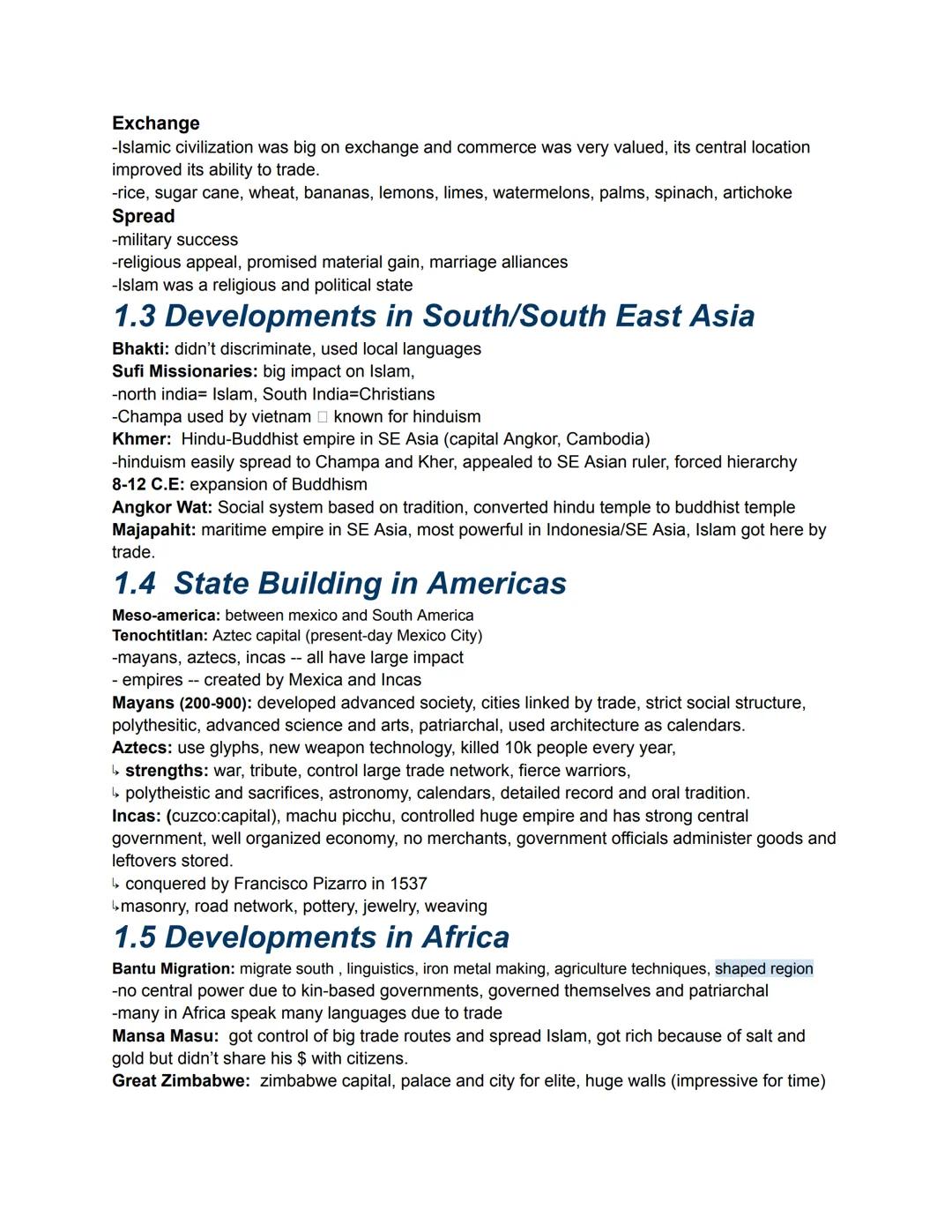 # Unit 1 Global Tapestries

S.P.I.C.E T (APWH Themes)

*   Social: social structures, relations, social class systems, trends in politics,
e