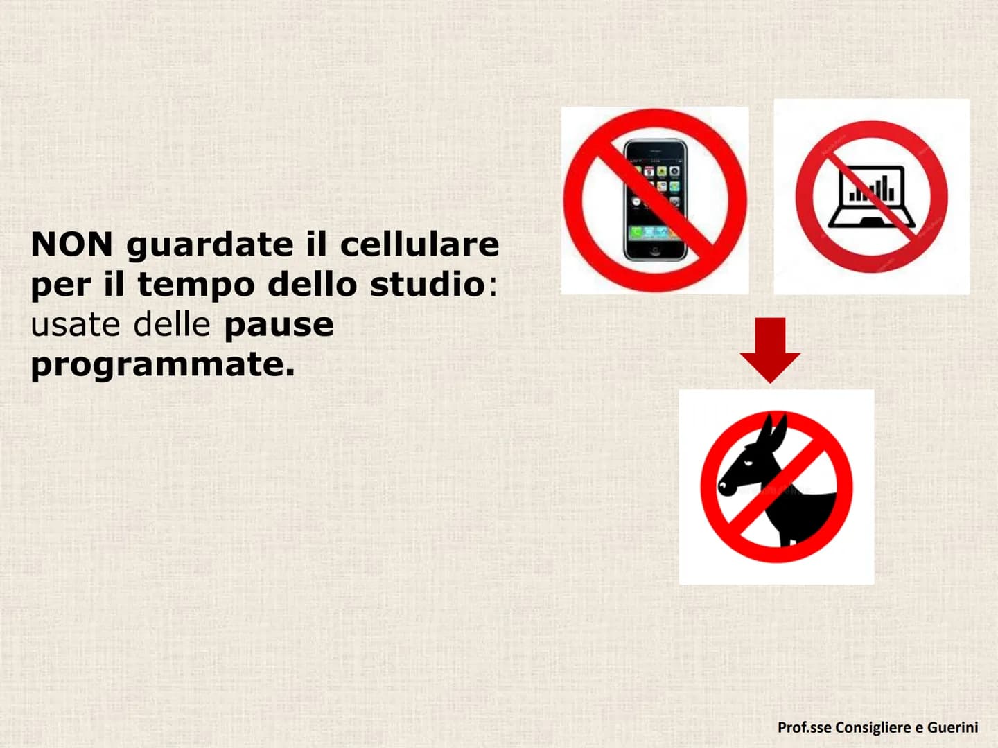 D) STUDIO E MAPPE # L'INTERROGAZIONE E LA
VERIFICA NON POSSONO
BASARSI SOLO SULLO
STUDIO DEGLI APPUNTI!

QUASI SEMPRE LO STUDIO
DEGLI APPUNT