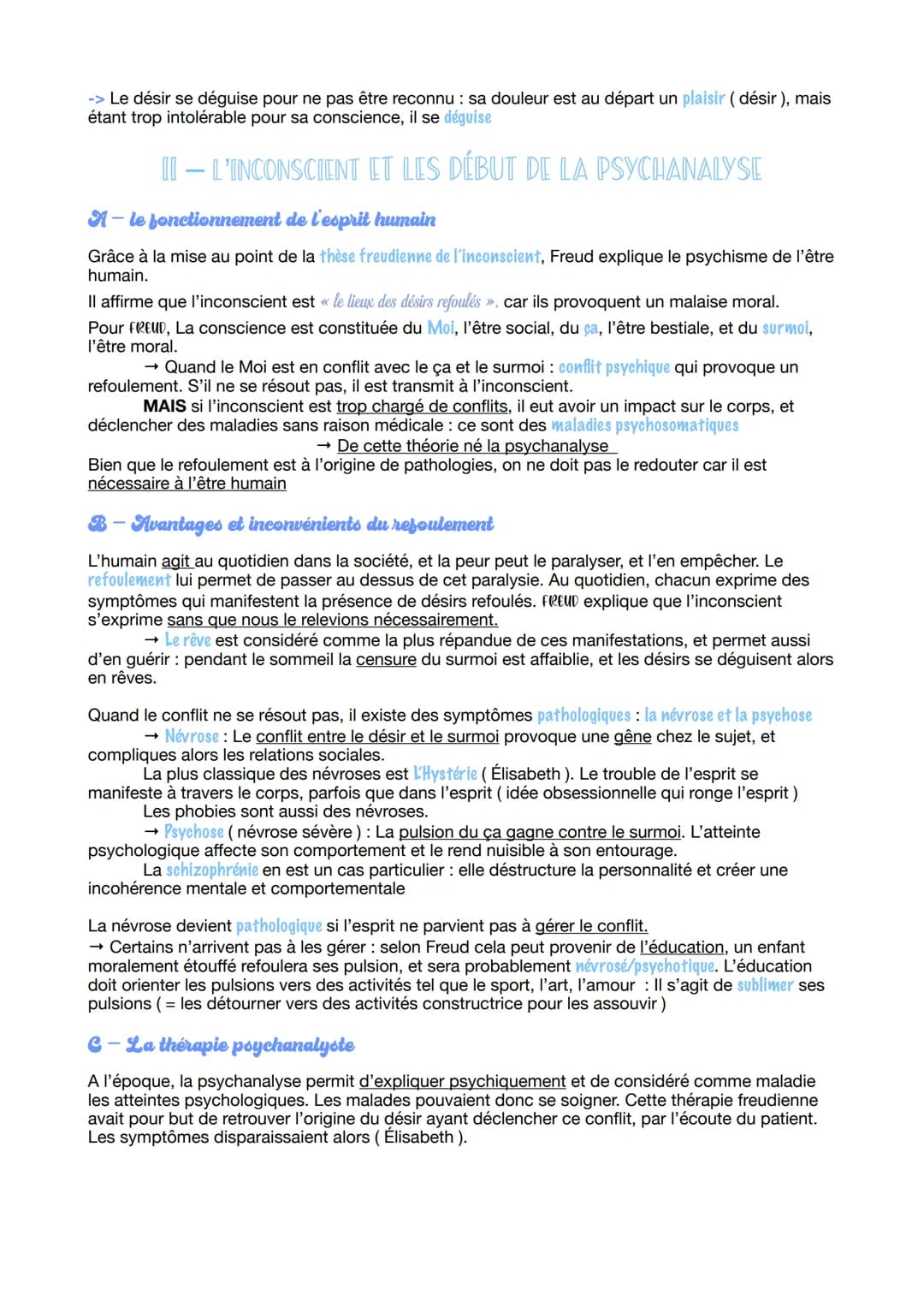 CHAPITRE III

L'inconscient

AU CINÉMA LE 9 NOVEMBRE Par les définitions qu'on lui en donne, l'inconscient est un état contraire à la consci